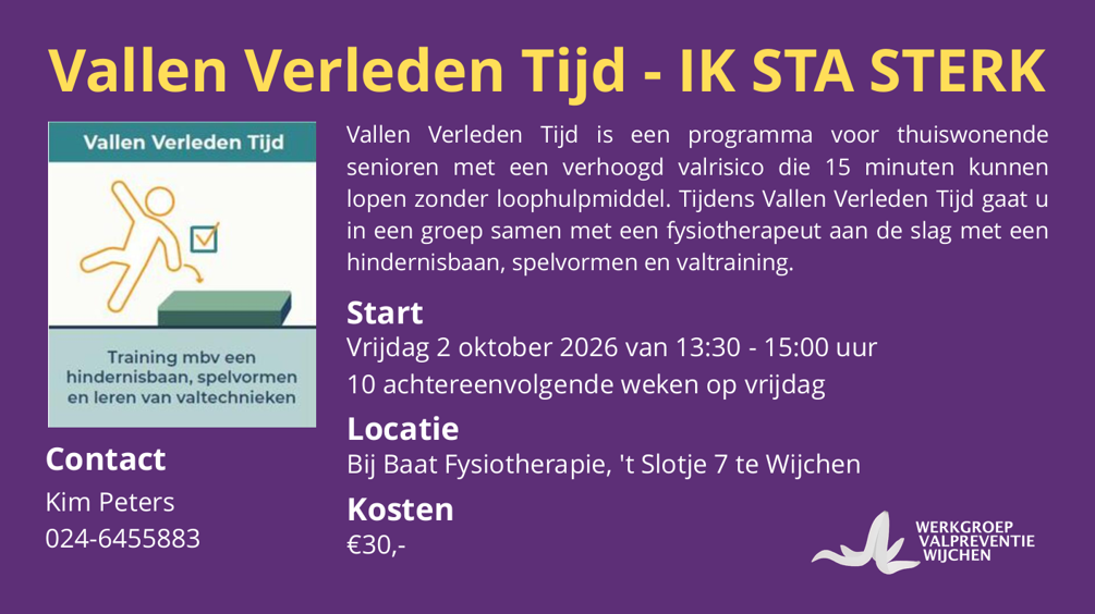 Vallen Verleden Tijd – Ik sta sterk